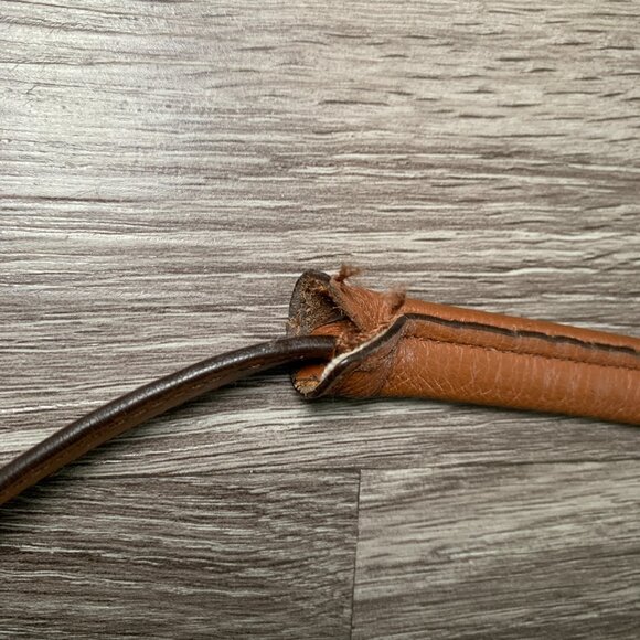 Womens Coach Isabelle Brown Pebbled Leather Shoulder Zip Bag Purse F34511 - Picture 9 of 12